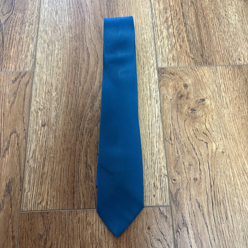 Ketch Mens‎ Necktie Solid Blue Classic Formal Business Tie